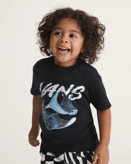 Little Kids Ray Glow T-Shirt - Black