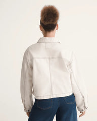 Emily Boxy Work Wear Jacket - Natural Seed