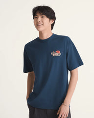 Old Skool Bloom T-Shirt - Dress Blues