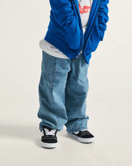 Toddler Knu Skool Shoe - Black / True White