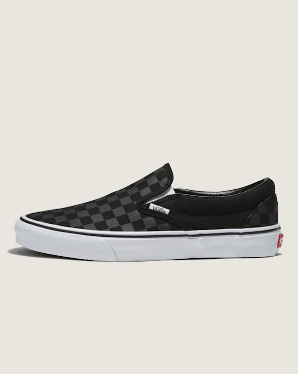 Customs Classic Slip-On Checkerboard Wide Shoe - Customs