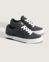 BMX Proof Wafflecup Shoe - Charcoal Grey / Green / White