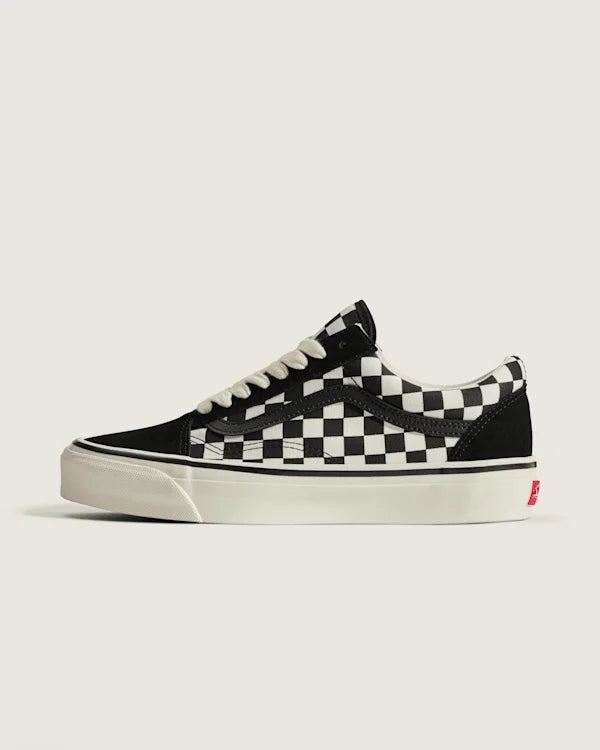 Premium Old Skool Checkerboard Shoe - Black / White