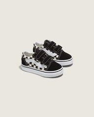 Toddler Old Skool V Checkerboard Shoe - Checkerboard Black / White