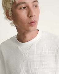 Navigate Long Sleeve Thermal Shirt - Egret White