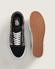 Old Skool Shoe - Camo Olive Green / Black