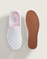 Classic Slip-On Checkerboard Shoe - Pastel Pink / Dawn Mist Pink