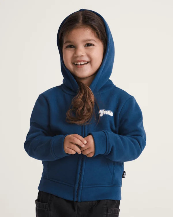 Little Kids Sundip Zip Hoodie - Deep Indigo Blue