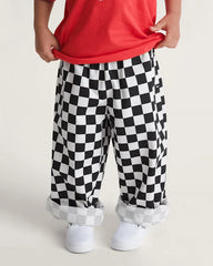 Little Kids Liam Elastic Waist Pants - Black / White