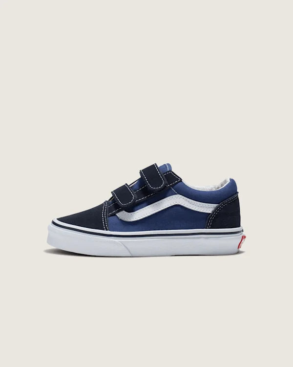 Little Kids Old Skool V Shoe - Navy Blue / True White