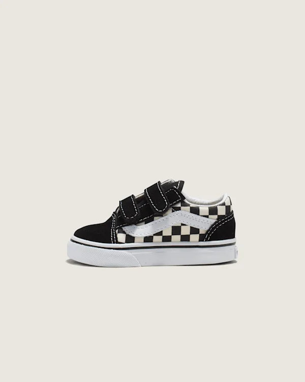 Toddler Old Skool V Checkerboard Shoe - Checkerboard Black / White