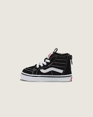 Toddler Sk8-Hi Zip Shoe - Black / White
