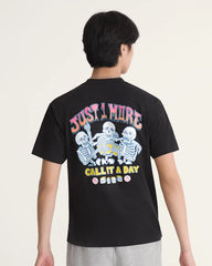 Beer Skull T-Shirt - Black