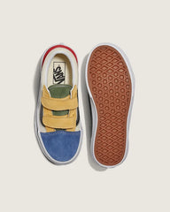 Little Kids Old Skool V Shoe - Red / Blue