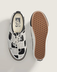Premium Authentic Checkerboard Shoe - Checkerboard Black / Egret White