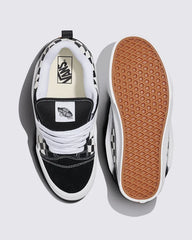 Knu Skool Checkerboard Shoe - Checkerboard Black / True White