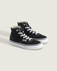 Little Kids Authentic Hi 2.0 Zip Shoe - Black / True White