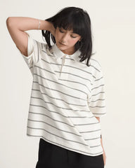 Rugby Shirt - Marshmallow White