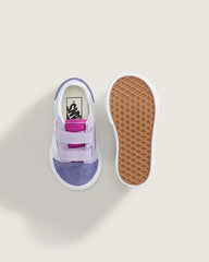 Toddler Old Skool V Shoe - Blue / Pink / Purple
