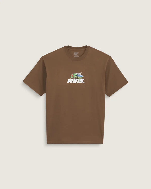 Fly Vans T-Shirt - Vintage Cocoa Brown