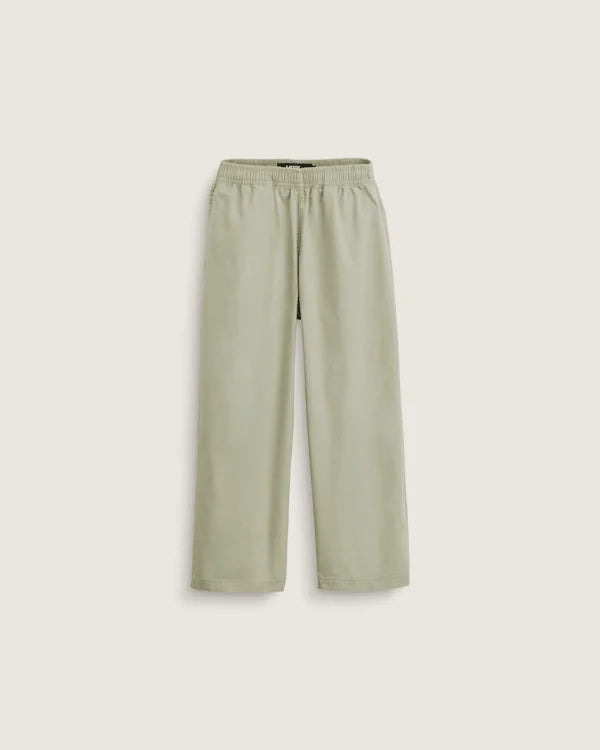 Little Kids Liam Elastic Waist Pants - Soft Sage Green