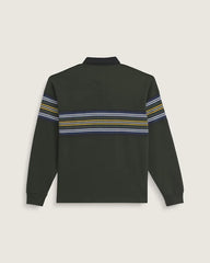 Surge Rugby Long Sleeve Shirt - Dried Kelp Green