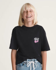 Kids Cherry Shack T-Shirt - Black