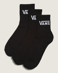 Kids Classic Half Crew Socks - Black