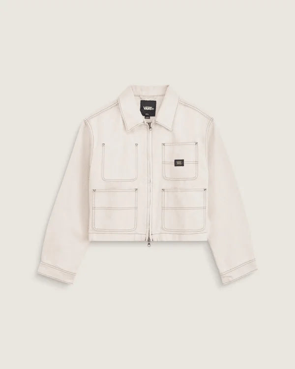 Emily Boxy Work Wear Jacket - Natural Seed