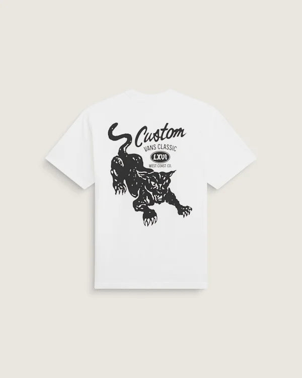 Custom Cat T-Shirt - White