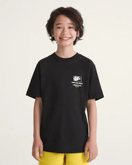 Kids Stacked Hi T-Shirt - Black