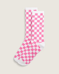 Ticker Crew Socks - Pink