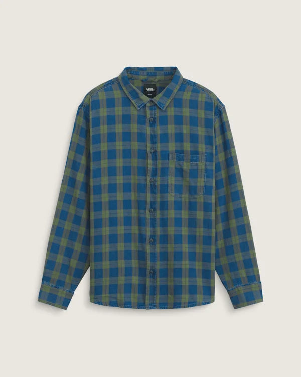 Lawson Solid Oxford Long Sleeve Shirt - Green Balsam