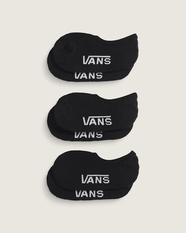 Kids Classic No Show Socks - Black