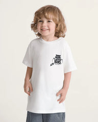 Little Kids Dumpster Raccoon T-Shirt - White