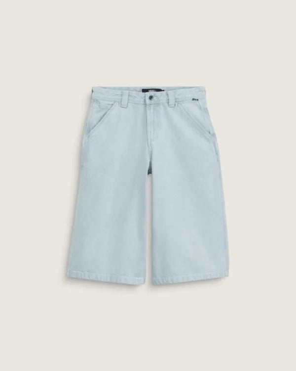 Check-5 Mid Rise XL Shorts - Ice Blue