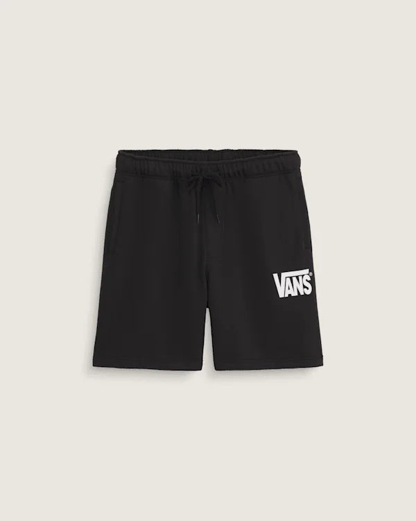 Stretch Logo Fleece Shorts - Black
