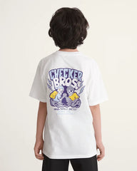 Kids Checker Bros T-Shirt - White