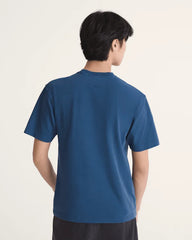 Premium Loose Fit T-Shirt - Deep Indigo Blue