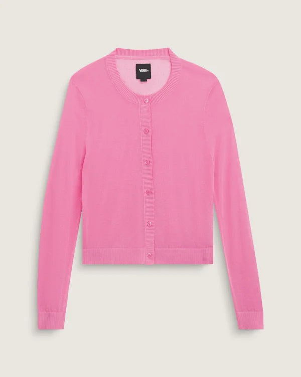 Dolly Sheer Cardigan Sweater - Fizz Pink