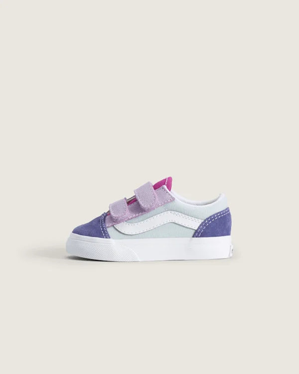Toddler Old Skool V Shoe - Blue / Pink / Purple