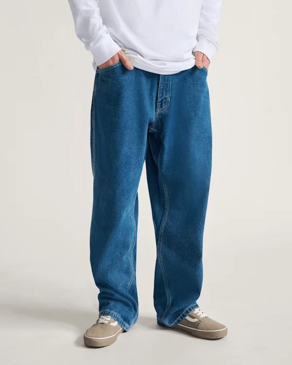 Skate Check-5 Loose Denim Pants - Vintage Indigo Blue