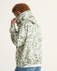 Premium Zip Hoodie - Digi Camo Green