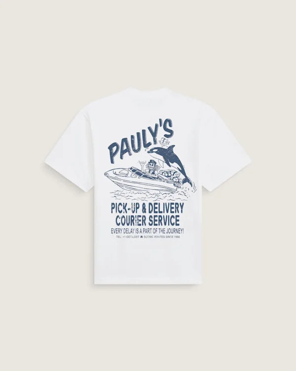 Pauly's Delivery T-Shirt - White