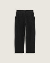 Kids Check-5 Loose Denim Pants - Stonewash Black