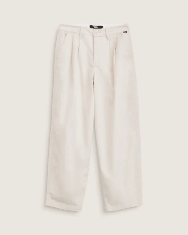 Pleated Pants - Turtledove White
