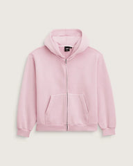 Salton Washed Full Zip Hoodie - CORAL BLUSH