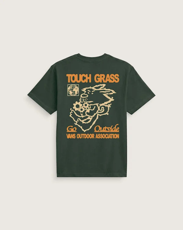 Touch Grass T-Shirt - Forest Green