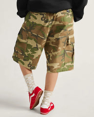 Range Cargo Loose 22'' Shorts - Vintage Camo Brown / Green