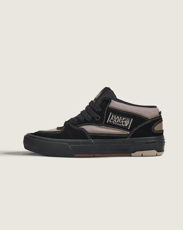 Skate Half Cab Wafflecup Shoe - Black / Peyote Beige